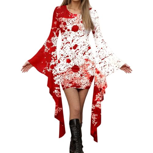 Vestido de fiesta gótico de bruja medieval con manga de murciélago para mujer, disfraz de miércoles de la familia Addams para adultos, disfraz vintage de Halloween, reina, disfraz de cosplay Y2k para