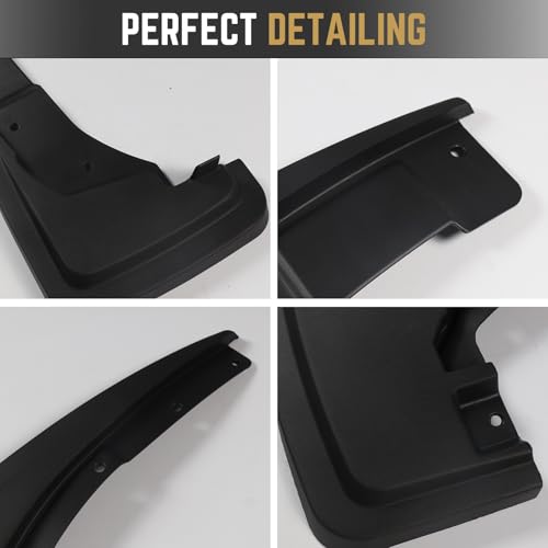 Image of RMOURTEKK Mud Flaps for Ford Maverick 2026 2025 2024 2023 2022 Accessories Front & Rear Mud Guards Splash(Set for 4 Pcs) No Drilling Required