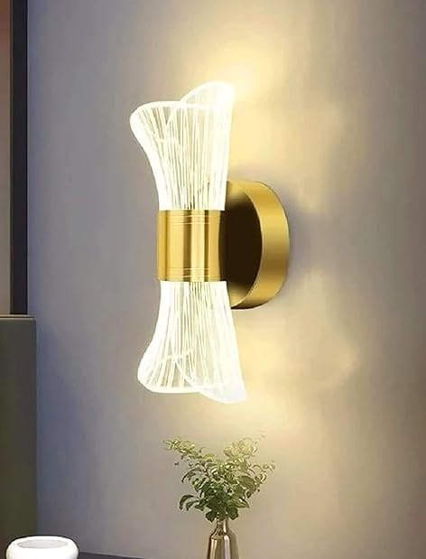 Image of 12 Watt Led Wall Light and Wall scones wall lamp for- Home, Kitchen, Bedside, Bedroom, Living Room, Office, Indoor, Bedside, Mirror Side, Diwali Lighting (wl 001)