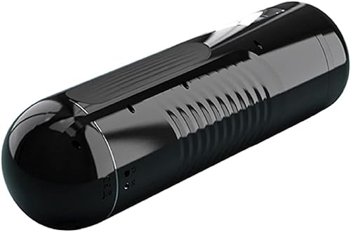 Miniatura 3 de Lorelei Masturbador giratorio y de empuje - Negro