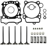 HWKWAZ Intake Exhaust Valve Lifter Bucket Spring Gasket Compatible with Yamaha YZ250F 2001-2013 WR250F 2001-2013