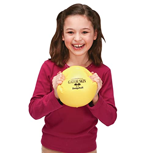 image for S&S Worldwide Gator Skin Foam Dodgeballs - Easy Grip Starter Balls, Lo
