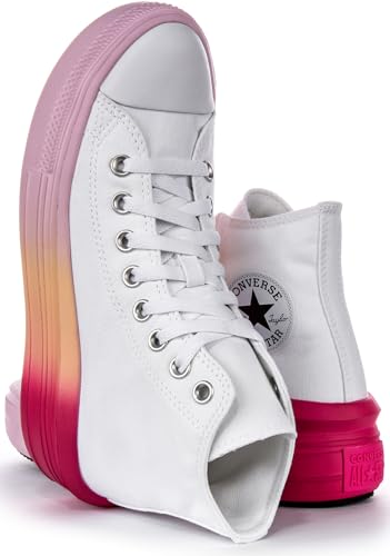 Converse A07372C Ct As Move Platform Ombre Mids Trainers4