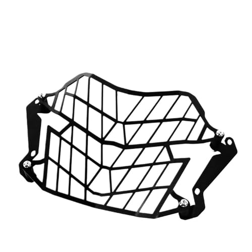 Housse pour phare moto T7 grille acier noir robuste