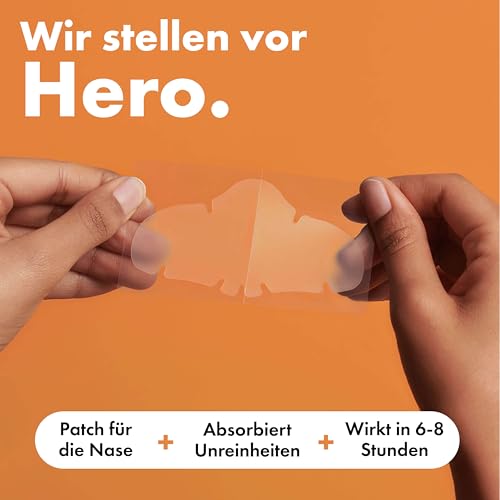 Hero Mighty Patch Nase, Hydrokolloid Pickelpflaster für die Nase, 10 Stück – Ansicht 3