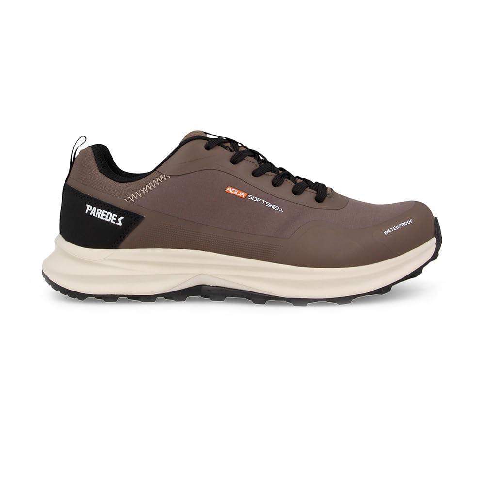 Paredes LT25518 Zapatillas Deportivas Impermeables para Hombre Paredes Aqua Softshell Color marrón Trekking Hombre Deportivos