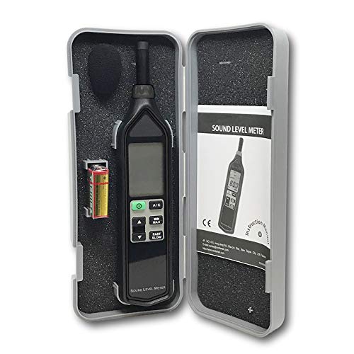 Miter tal-ħoss Sper Scientific 850015 f'kaxxa tal-ġarr bl-aċċessorji