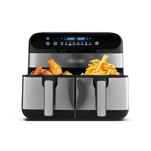 Kitchencook - Friteuse Sans Huile Avec Deux Cuves - 9