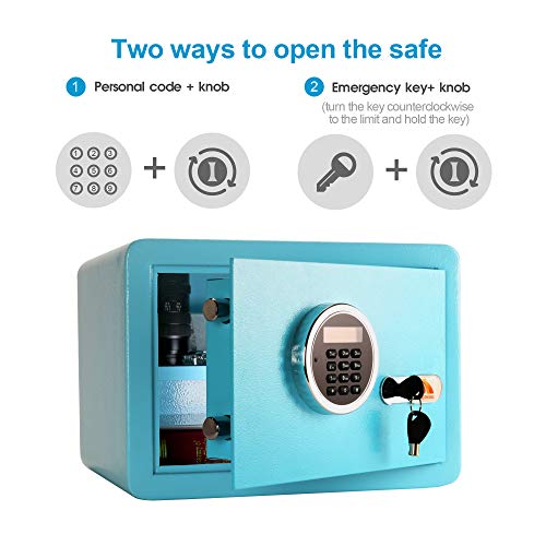 image for TIGERKING Digital Electronic Security Safe Box Bigger Size,More Storag