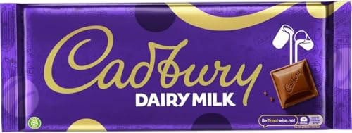 Cadbury Dairy Milk Chocolate Bar, Smooth & Creamy Milk Chocolate, The Perfect Valentines Day Gift, 360 g (Pack of 1)