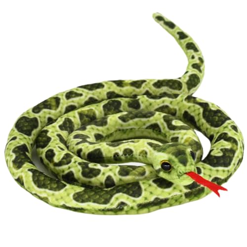 Serpent en peluche pour Halloween de 200 cm idéal pour faire des farces - 2