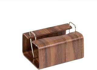 Wood Grain Tissue Paper Box Household Coffee Table Storage Drawer Solid