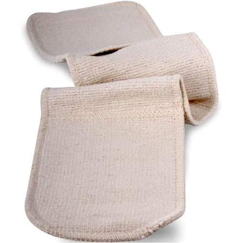Abbey 100% Cotton Professional Heavy Duty Double Sided Oven Gloves Heat Resistant Jolly Molly Soft Commercial Thick Oven Gloves for Bakers Chefs and Kitchen Double Oven Mitts XL Size (91 x 17cm)