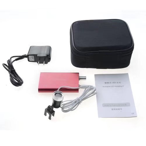 bonew-oral Clip Dental-Chirurgenstahl Binocular loupes Magnifier + 5 x -r LED-Duschkopf