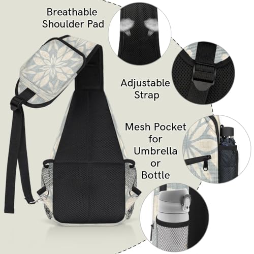 Bolso cruzado unisex para viaje y senderismo miniatura 4