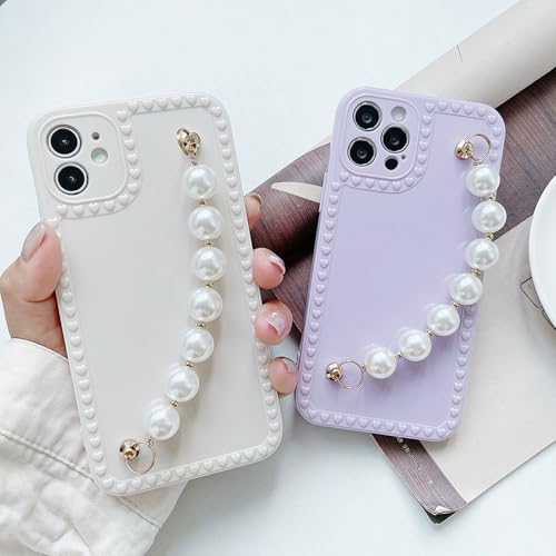 Coque souple iPhone XR anti-chute grâce au bracelet perles - 7