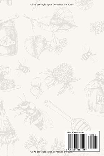 Miniatura 2 de Diario De Apicultura Tu colmena sana - 100 fichas de control de colmenas para rellenar - Cuaderno para principiantes o apicultores profesionales