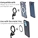 FPN Magnetic Tripod Holder Mount Adapter for MagSafe, Magnet Phone Holder Adapter with 1/4