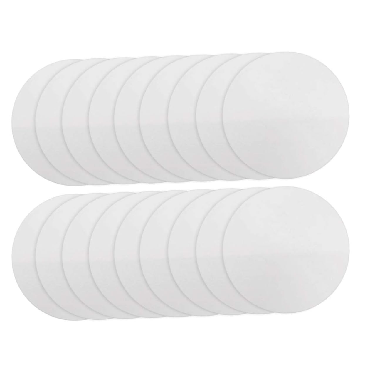 BELLIFFY 11cm Slow Speed Qualitative Filter Papers 100pcs Lab Filtration Sheets Round Filter Paper for Experiments