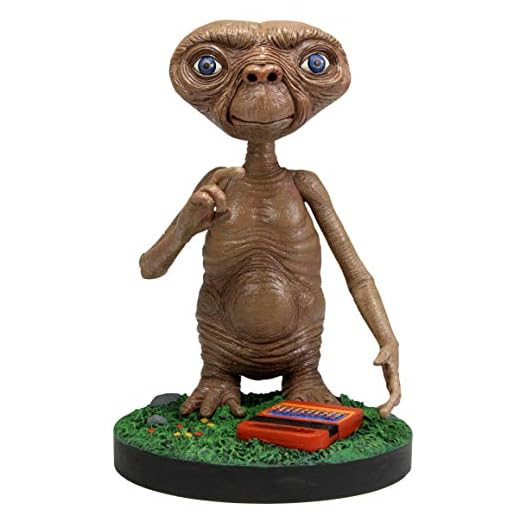 NECA Cabezon Figura 18 cm Head Knocker E.T. El Extraterrestre, Multicolor (55060)