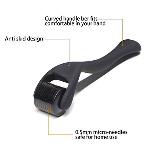 LATTCURE Bartwachstumsroller, Dermaroller 0,5 mm, MicroneedlingRoller, Beard Rolleraus für Bartpflege, Die Ihnen einen… - Image 5