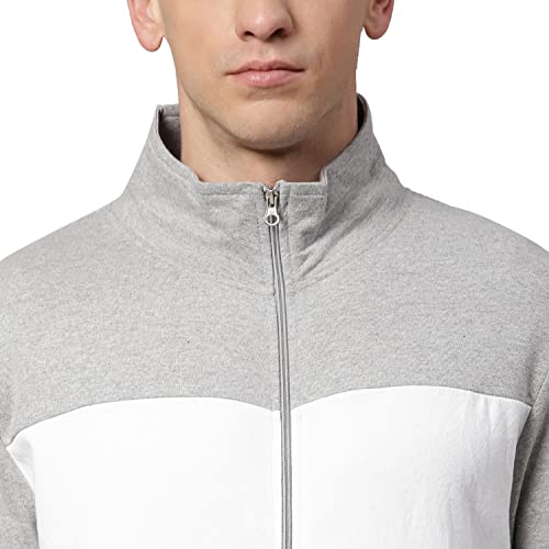 Image of HIGH Star Men's Fleece Colorblock Hooded Sweatshirt