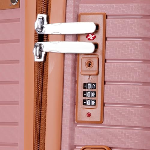 4pcs Luggage Sets Hardshell Durable Expandable Suitcase Spinner Wheels TSA Lock 13/20/24/28 Inch Zippers Travel Suitcase Luggage-dark gray3