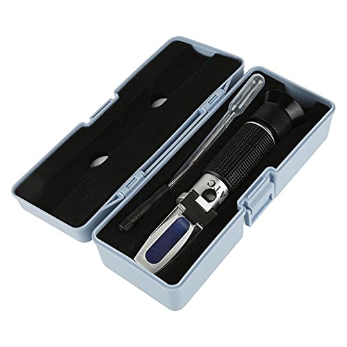 Refractómetro de miel, corrector de refractómetro Brix profesional 0 – 20% refractómetro Brix preciso Miel de fruta Zumo de Fruta Azúcar Comprobador de azúcar