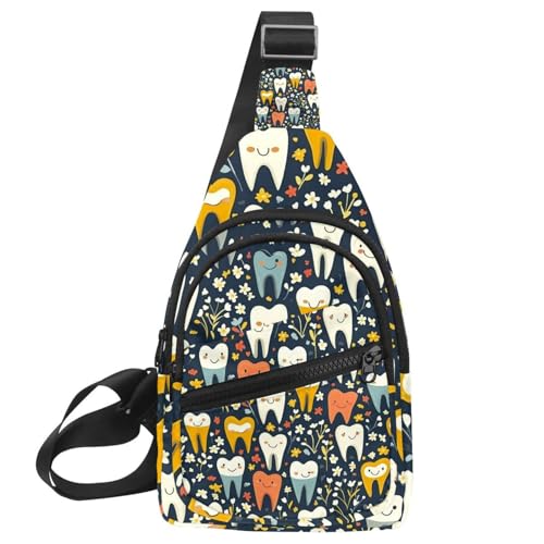 Mochila de pecho de cocodrilos antirrobo para llevar pertenencias seguras