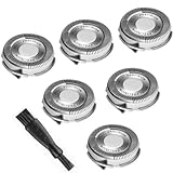 HQ8 Replacement Heads Compatible with Philips Norelco Aquatec Shaver, Blades Compatible with PT720 PT730 AT880 At830 AT810 AT815 HQ8 Blades, 6-pc Pack