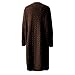 Womens Long Cardigan Chunky Cable Knit Fall Sweaters Lightweight Button Up Open Front Cardigans Oversized Coats Pocket
