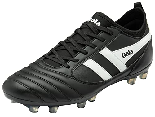 Gola Unisex Adult Performance Ceptor MLD Pro Firm Ground Boots (9) (Black/White)