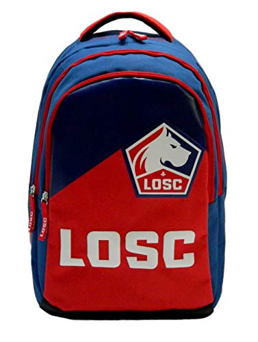LILLE OLYMPIQUE SPORTING CLUB Sac à Dos Scolaire LOSC - Collection Officielle Cover