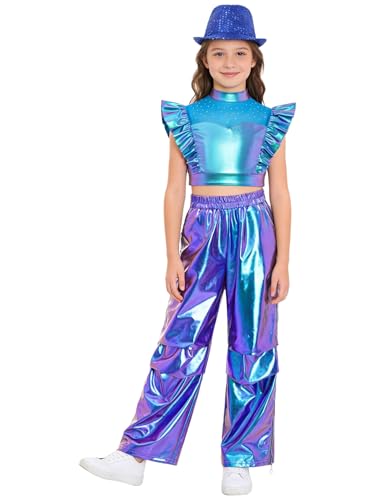 Tenue danse moderne jazz fille anti-irritation pour bouger librement en spectacle