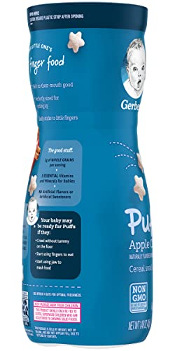 Gerber Puffs Cereal Snack (Apple Cinnamon)