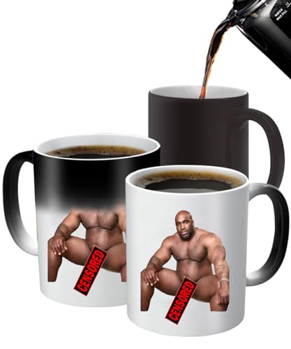 isork Funny Christmas Day Gift For Girlfriend,Heat Changing Coffee Mug,Funny Gag Gifts for Women Men...