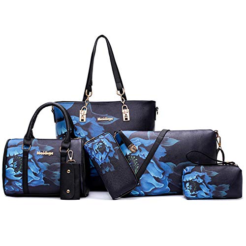 Sac à main en cuir synthétique : lot de 6 pièces élégantes pour femme