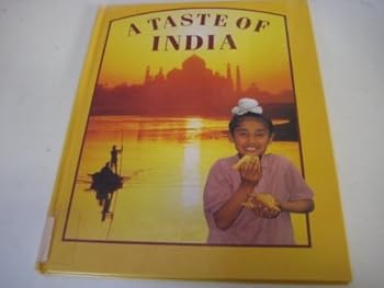 Hardcover Food Around the World: A Taste of India (Food Around the World) Book