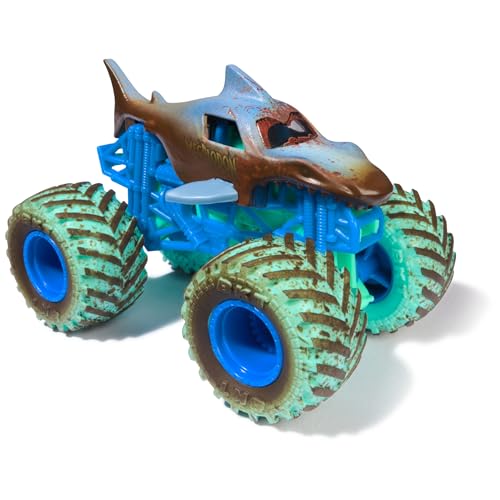 Monster Jam Mud Blasters Grave Digger & Megalodon 2-Pack - image 7