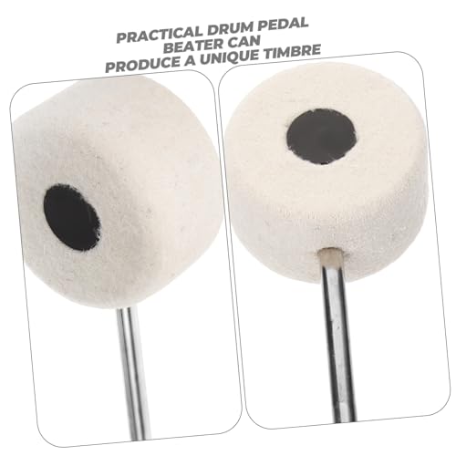 Pedal de bombo accesorio reemplazo felpa compacto y ligero miniatura 5