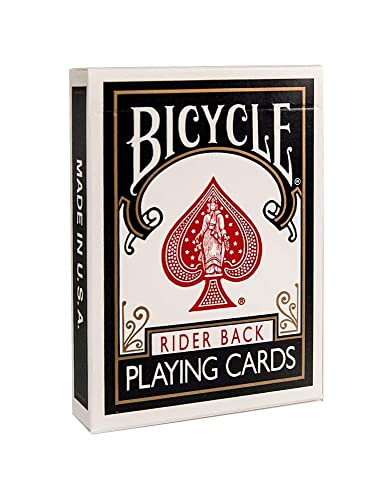 Image of Bicycle Rider Back Standard Index Playing Cards (Pack of 12)