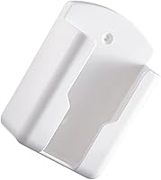 Vista 3 de Soporte de control remoto - 3 unids Soporte de rack de control remoto Soporte de pared Soporte de teléfono Blanco Caja de almacenamiento de medios