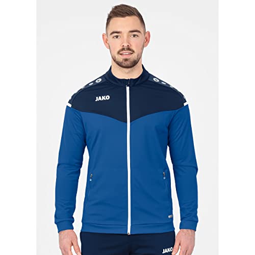 JAKO Herren Polyesterjacke Champ 2.0, Royal/Marine, 4XL – Ansicht 2