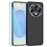 TIANDIMY Coque + 2 Pack Verre Trempé pour Oppo A2 Pro,Black TPU Souple Etui Housse,Silicone Bumper Housse Case Cover,Anti-Rayures Antichoc Case -H1 TIANDIMY Coque + 2 Pack Verre Trempé pour Oppo A2 Pro,Black TPU Souple Etui Housse,Silicone Bumper Housse Case Cover,Anti-Rayures Antichoc Case -H1