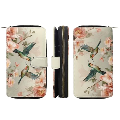 COEQINE Animal Wallet, Cute Chicken Long Leather Money Bag, Handbag With Zipper for Coin Phone, Travel Handbag for Party2