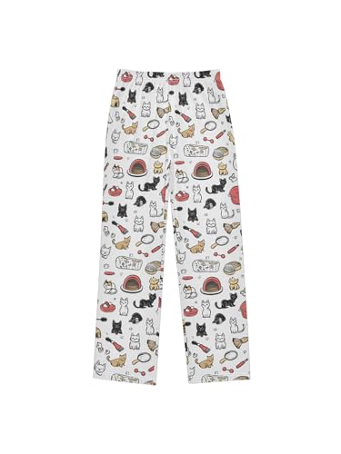 Pet Food Toy Boys Pants for Kids Jogger Pants with Pockets S