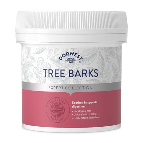 Dorwest Tree Barks Powder for Dogs and Cats 100g Slippery Elm Powder Soothes Digestion & Upset Tummies Eases Discomfort Natural Formula