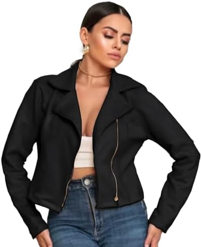 Jaqueta Suede Camurça Feminina P ao G3 Estilosa Blusa de Frio Don...