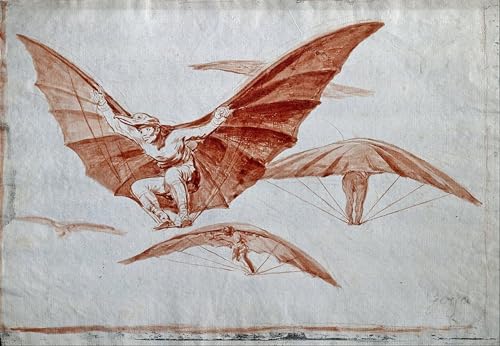 Pintura Francisco de Goya Modi di Volare para sala de estar elegante
