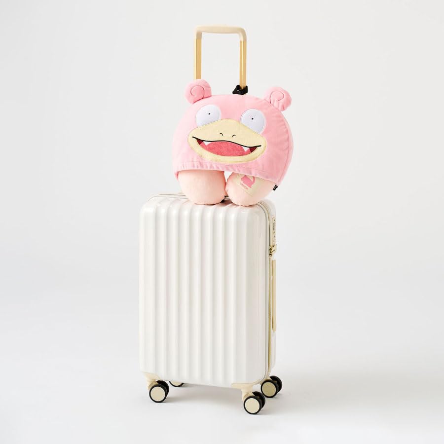 ポケモン フード付ネックピロー ヤドン ポケモン フード付ネックピロー｜ヤドン | トラベルグッズgowell